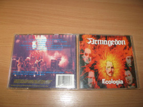 Музичні диски Музыкальные диски ^/--/^ ARMAGEDON - Ecologia  (1996 Sarzo Music  1 /--/ st press,USA) ^_^^^ DEATH - Fate. The Best Of Death (1992 Relativity,88561-1119-2,1 /--/ st press,USA)-NM/EX+ - фото фото фото