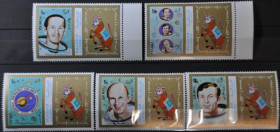 Інше Другое ^/--/^ Шарджа Космос Восточный Календарь Год Быка 1972 ^_^^^ Шарджа Космос Східний Календар Рік Бика 1972 - фото фото фото