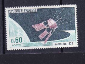 Освоєння космосу Освоение космоса ^/--/^ Космос Франция 1966 MNH - D 1 - ^_^^^ Космос Франція 1966 MNH - D 1 - - фото фото фото
