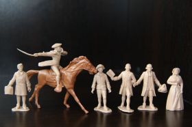 Фігурки, солдатики Фигурки, солдатики ^/--/^ Першопоселенці Америки, колоністи   (MARX) 54 /--/ мм ^_^^^ Первопоселенцы Америки, колонисты (MARX) 54 /--/ мм - фото фото фото