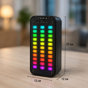 Портативні колонки, спікери Портативные колонки, спикеры ^/--/^ Колонка Bluetooth GTS-1872 Sea V / Акустика з Bluetooth / Музична колонка з RGB підсвічуванням ^_^^^ Колонка Bluetooth GTS-1872 Sea V / Акустика с Bluetooth / Музыкальная колонка с RGB подсветкой - фото фото фото