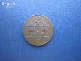 Швеція Швеция ^/--/^ Монета 2 ере Швеція 1939 ^_^^^ Монета 2 эре Швеция 1939 - фото фото фото