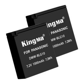 Акумулятори Аккумуляторы ^/--/^ 2-Pack KingMa Panasonic DMW-BLG /--/ 10 комплект из 2 аккумуляторов ^_^^^ 2 /--/ Pack KingMa Panasonic DMW-BLG /--/ 10 комплект з 2 акумуляторів - фото фото фото