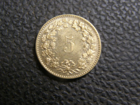 Швейцарія Швейцария ^/--/^ 5 раппенов Швейцария 2012 г ^_^^^ 5 раппенів Швейцарія 2012 - фото фото фото