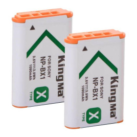 Акумулятори Аккумуляторы ^/--/^ 2-Pack KingMa Sony NP-BX /--/ 1 комплект из 2 аккумуляторов ^_^^^ 2 /--/ Pack KingMa Sony NP-BX /--/ 1 комплект з 2 акумуляторів - фото фото фото
