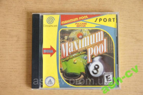 Диски з відеоіграми Диски с видеоиграми ^/--/^ Диск для Sega Dreamcast гра Maximum pool ^_^^^ Sega Dreamcast гра Maximum pool - фото фото фото
