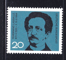 НДР, ФРН ГДР, ФРГ ^/--/^ Германия  ФРГ  1964 г  MNH  - личности ^_^^^ Німеччина ФРН 1964 MNH - особистості - фото фото фото