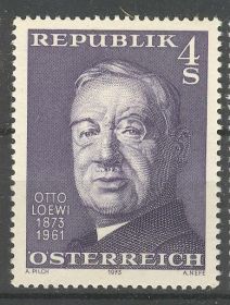 Австрія Австрия ^/--/^ Австрия 1973 медицина Лёви США Mi 1414 MNH ^_^^^ 1973 — Медицина Леві США Mi 1414 MNH - фото фото фото