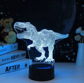Освітлення Освещение ^/--/^ Світильник 3 д нічник тиранозавр T.REX динозавр.Дитячий нічник з пультом.3 /--/ d нічник світильник з пуль ^_^^^ Светильник 3 д ночник тиранозавр T.REX динозавр. Детский ночной с пультом. 3 /--/ d ночной светильник с пуль - фото фото фото