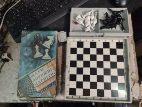 Настільні ігри Настольные игры ^/--/^ Ретро шахматы дорожные магнитные № 240611100 ^_^^^ Ретро шахи дорожні магнітні No 240611100 - фото фото фото