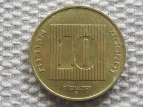 Ізраїль Израиль ^/--/^ Израиль 10 агорот 2007 года #3076 ^_^^^ Ізраїль 10 агорот 2007 #3076 - фото фото фото