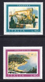 Мистецтво Искусство ^/--/^ Италия  1974 г MNH - 2 /--/ е марки - ^_^^^ Італія 1974 MNH - 2 /--/ е марки - фото фото фото