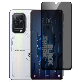 Чохли, бампера Чехлы, бампера ^/--/^ Захисне скло Fiji Privacy для Xiaomi Black Shark 5 / 5 Pro антишпигун Anti-peeping повна проклейка ч - фото фото фото