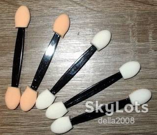 Кисті, спонжи Кисти, спонжи ^/--/^ Набор двухсторонних аппликаторов 5 шт ^_^^^ Набір двосторонніх аплікаторів 5 шт - фото фото фото