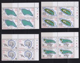 Фауна Фауна ^/--/^ NM Фауна Кирибати 1996 г  MNH  - квартблоки ^_^^^ NM Фауна Кірібаті 1996 MNH - квартблоки - фото фото фото