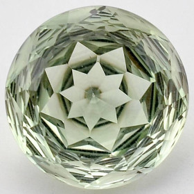 Аметист Аметист ^/--/^ Празиолит 5.8 Cts 12 /--/ X /--/ 12 mm ^_^^^ Празіоліт 5.8 Cts 12 /--/ X /--/ 12 mm - фото фото фото