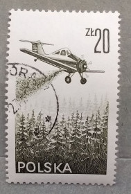 Транспорт Транспорт ^/--/^ Польша 1977 г - PZL-106 Kruk Сельскохозяйственный самолёт ^_^^^ Польща 1977 р - PZL-106 Kruk Сільськогосподарський літак - фото фото фото