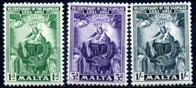 Великобританія Великобритания ^/--/^ БРИТАНСКИЕ КОЛОНИИ. 1951. КОРОЛЕВА ЕЛИЗАВЕТА. МАЛЬТА. MNH/MLH ^_^^^ Британські колонії. 1951. Королева Єлизавета. Мальта. MNH/MLH - фото фото фото