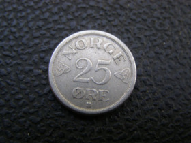 Норвегія Норвегия ^/--/^ 25 эре  Норвегия 1956 г ^_^^^ 25 ери Норвегія 1956 - фото фото фото