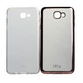 Чохли, бампера Чехлы, бампера ^/--/^ Чохол 2 штуки Utty ThinElect Clear/Pink для Samsung J /--/ 5 Prime G /--/ 5 - фото фото фото