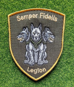 Інше Другое ^/--/^ Шеврон Украина Semper Fidelis Legion № 3823 ^_^^^ Шеврон Украина Semper Fidelis Legion No 3823 - фото фото фото