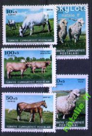 Фауна Фауна ^/--/^ NM Фауна  Турция 1964 г  MNH - ^_^^^ NM Фауна Туреччина 1964 MNH - фото фото фото