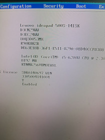Материнські плати Материнские платы ^/--/^ Материнська плата LT /--/ 41 SKL MB 14292-1 для ноутбука Lenovo Ideapad 500-14 /--/ ISK (58) ^_^^^ Материнская плата LT /--/ 41 SKL MB 14292-1 для ноутбука Lenovo Ideapad 500-14 /--/ ISK (58) - фото фото фото