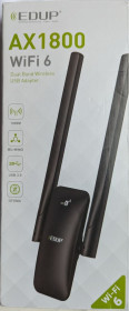 Адаптери Адаптеры ^/--/^ Wifi /--/ 6 USB  адаптер EP-AX /--/ 1696 /--/ GS Edup AX /--/ 1800 USB /--/ 3.0 2099 ^_^^^ Wifi /--/ 6 USB адаптер EP-AX /--/ 1696 /--/ GS Edup AX /--/ 1800 USB /--/ 3. 0 2099 - фото фото фото
