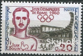 Франція Франция ^/--/^ Франция 1960 спорт Олимпиада Рим Италия Mi 1317 MNH ^_^^^ Італія Mi 1317 MNH - фото фото фото