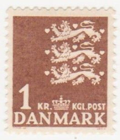 Балтійські країни Балтийские страны ^/--/^ Дания   1946 г. №  294 А * ^_^^^ Данія 1946 р. No 294 А* - фото фото фото