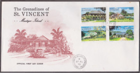 Америка Америка ^/--/^ Сент-Винсент 1975 ТУРИЗМ ДОСТОПРИМЕЧАТЕЛЬНОСТИ ОТЕЛЬ БУХТА ЛАГУНА ПЕЙЗАЖИ ПЛЯЖ ЯХТА КПД Mi.54-57 ^_^^^ Сент-Вінсент 1975 ТУРИЗМ ДОСТОПРИМЕЧНОСТІ ОТЕЛЬ БУХТА ЛАГУНА ПЕЙЗАЖІ ПЛЯЖ ЯХТА ККД Mi.54-57 - фото фото фото