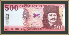 Угорщина Венгрия ^/--/^ Венгрия 500 форинтов 2018 P-202  (202 /--/ a) UNC ^_^^^ Угорщина 500 форинтів 2018 P-202 (202 /--/ a) UNC - фото фото фото