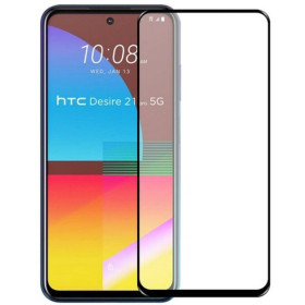 Чохли, бампера Чехлы, бампера ^/--/^ Захисне скло LUX для HTC Desire 21 Pro 5 /--/ G Full Сover чорний 0,3 мм в упаковці ^_^^^ Защитное стекло LUX для HTC Desire 21 Pro 5 /--/ G Full Сover черный 0,3 мм в упаковке - фото фото фото