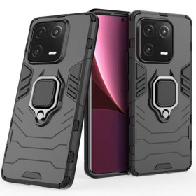 Чохли, бампера Чехлы, бампера ^/--/^ Чохол Fiji Ring для Xiaomi 13 Pro броньований бампер з кільцем підставкою чорний ^_^^^ Чехол Fiji Ring для Xiaomi 13 Pro бронирован бампер с кольцом подставкой черный - фото фото фото