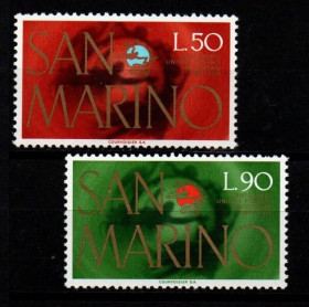 Інше Другое ^/--/^ Сан-Марино ВПС Почтовый Союз 1974 ^_^^^ Сан-Марино ВПС Поштовий Союз 1974 - фото фото фото
