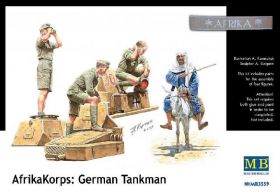 Фігурки, солдатики Фигурки, солдатики ^/--/^ Master Box 3559 Afrikakorps: German tankman - фото фото фото