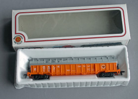 H H ^/--/^ Модель грузового вагона с раскрывающейся крышей  - H /--/ 0 1:87 – BACHMANN ^_^^^ Модель вантажного вагона з розкривається дахом - H /--/ 0 1:87 - BACHMANN - фото фото фото