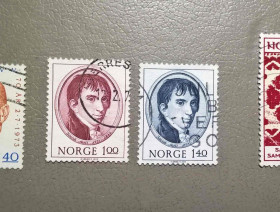 Історія та особистості История и личности ^/--/^ Норвегия Личности 1973 ^_^^^ Норвегія Особистості 1973 - фото фото фото