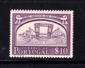 Португалія Португалия ^/--/^ ZM Португалия 1952 г MNH - карета ^_^^^ ZM Португалія 1952 MNH - карета - фото фото фото