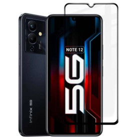 Чохли, бампера Чехлы, бампера ^/--/^ Захисне скло Fiji Premium для Infinix Note 12 5 /--/ G (X /--/ 671) повне проклеювання Anti-Static чорний ^_^^^ Защитное стекло Fiji Premium для Infinix Note 12 5 /--/ G (X /--/ 671) полное проклеивание Anti-Static черный - фото фото фото