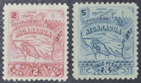 Інше Другое ^/--/^ Никарагуа Карта 1897 ^_^^^ Нікарагуа Карта 1897 - фото фото фото