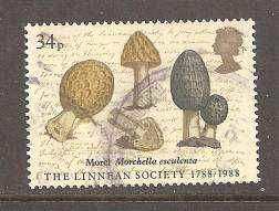 Великобританія Великобритания ^/--/^ Великобр.1988 Sc.1204 used Общ.Линнея КОНЦОВКА сер ^_^^^ Великобр. 1988 Sc.1204 used Общ.Ліннея КОНЦОВКА сер - фото фото фото