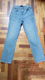 Штани Брюки ^/--/^ джинсовые брюки Asos в идеальном состоянии 26/32 ^_^^^ Модна мила бреш заєць зайка стрази - фото фото фото