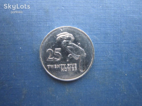 Замбія Замбия ^/--/^ Монета 25 нгве Замбія 1992 фауна птах-носорог ^_^^^ Монета 25 нгве Замбия 1992 фауна птица-носорог - фото фото фото