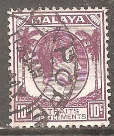 Малайзія Малайзия ^/--/^ Бр.Стрейт Сеттлментс 1937 Sc.244 used ^_^^^ Бр. Сеттлментс 1937 Sc.244 used - фото фото фото