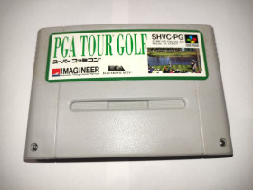Диски з відеоіграми Диски с видеоиграми ^/--/^ PGA Tour Golf SFC Nintendo Super Famicom Японія, тільки карт, англійська мова  (принаймні частково) ^_^^^ PGA Tour Golf SFC Nintendo Super Famicom Япония, только карт, английский язык (по крайней мере частично) - фото фото фото