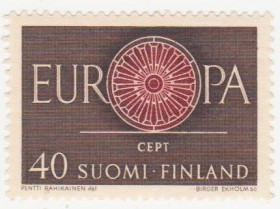 Скандинавія Скандинавия ^/--/^ Финляндия 1960 г. № 533 * ^_^^^ Фінляндія 1960 р. No 533* - фото фото фото