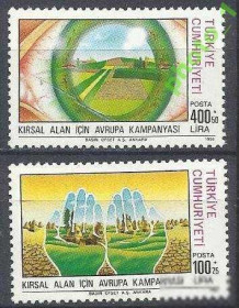 Малі Держави Європи Малые Государства Европы ^/--/^ Турция 1988 Европа природа 2 /--/ м. ^_^^^ Туреччина 1988 Європа природа 2 /--/ м. - фото фото фото