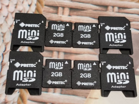Карти пам'яті Карты памяти ^/--/^ Набор карта памяти 2 гб minisd pretec 2.81-2.88/10.1-10.3 mini sd претек адаптер и коробка переходник ^_^^^ Набір карта пам'яті 2 гб minisd pretec 2.81-2.88/10.1-10.3 mini sd претек адаптер і коробка перехідник - фото фото фото