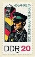 Інше Другое ^/--/^ ГДР 40 лет Пограничной полиции Пограничник 1986 ^_^^^ НДР 40 років Прикордонної поліції Прикордонник 1986 - фото фото фото